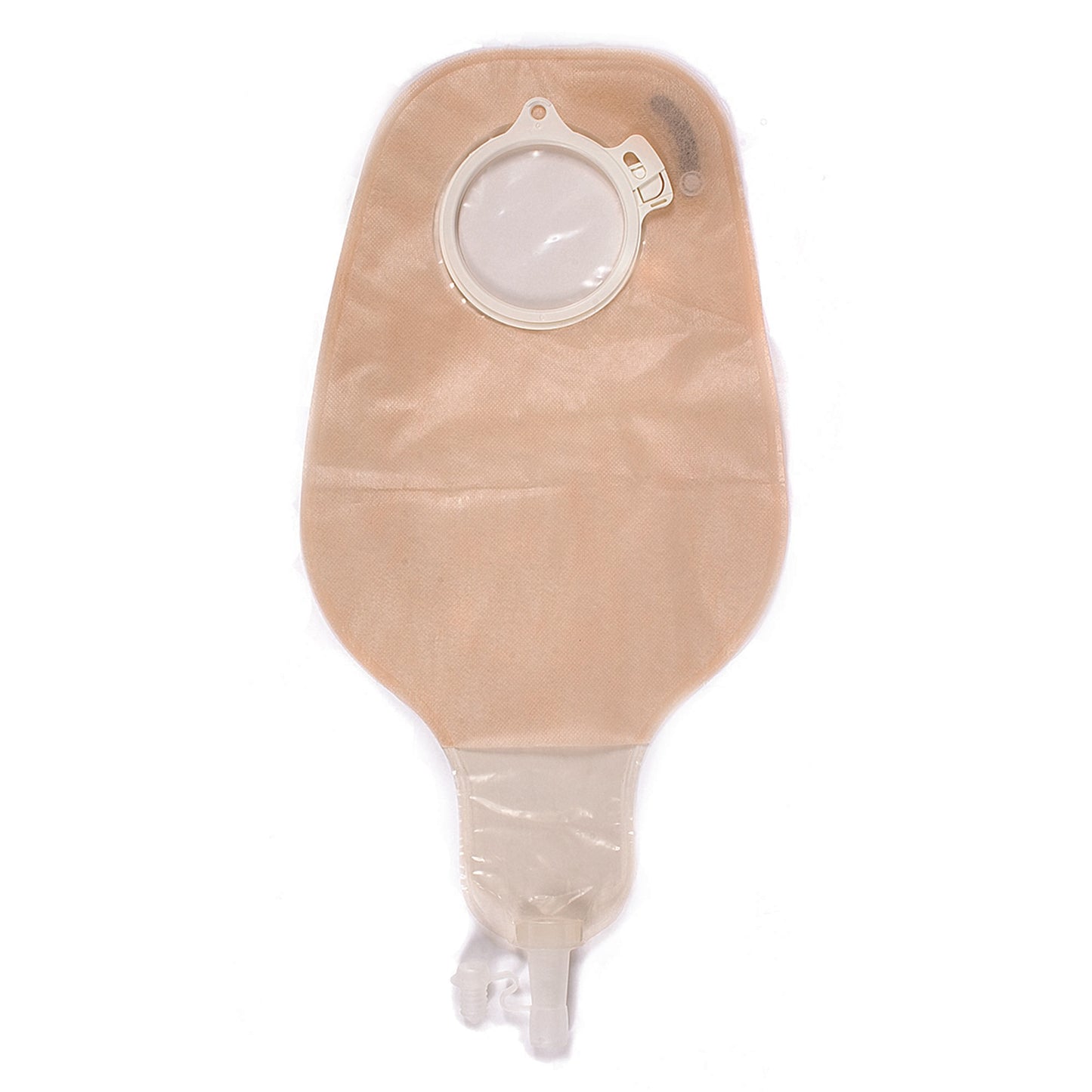 Assura Two-Piece High Output Transparent Ostomy Pouch, Green Match
