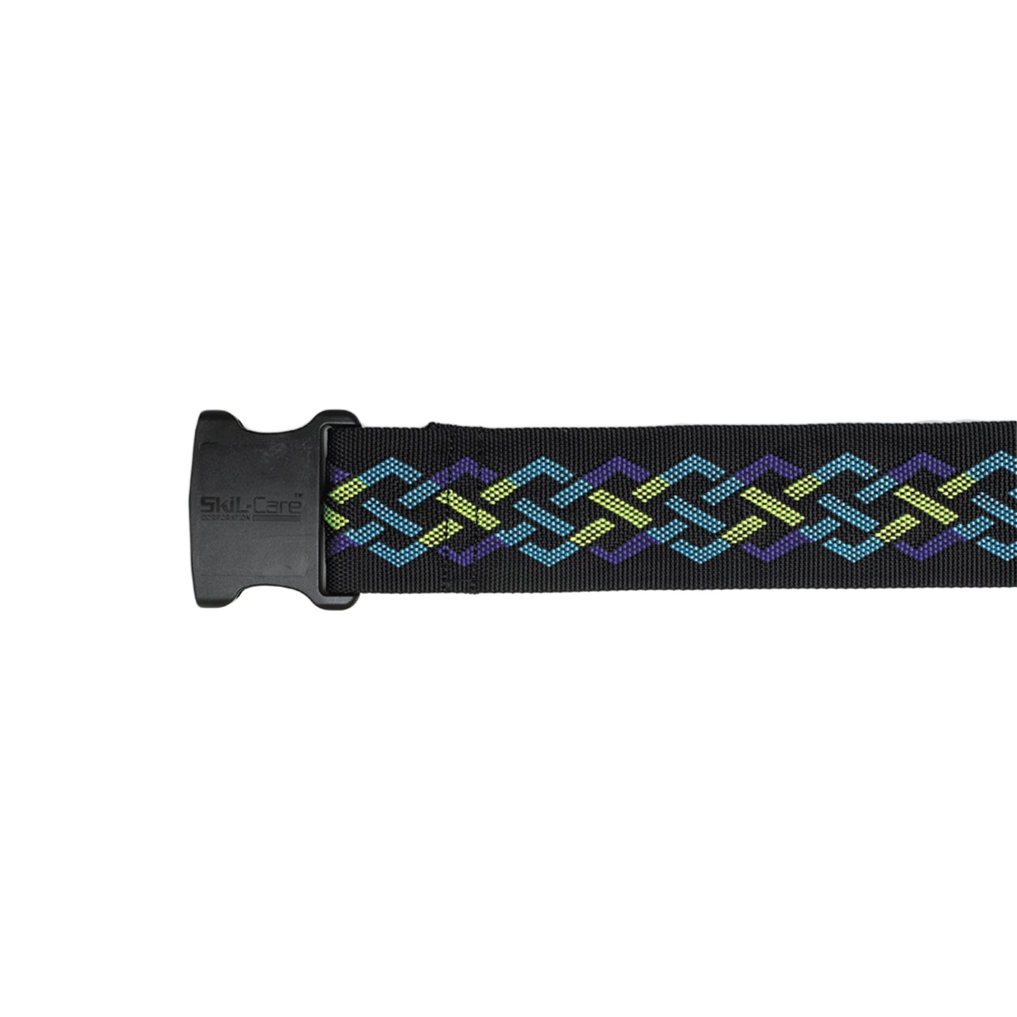SkiL-Care™ Nylon Gait Belt with Delrin Buckle, Geo-Pattern C