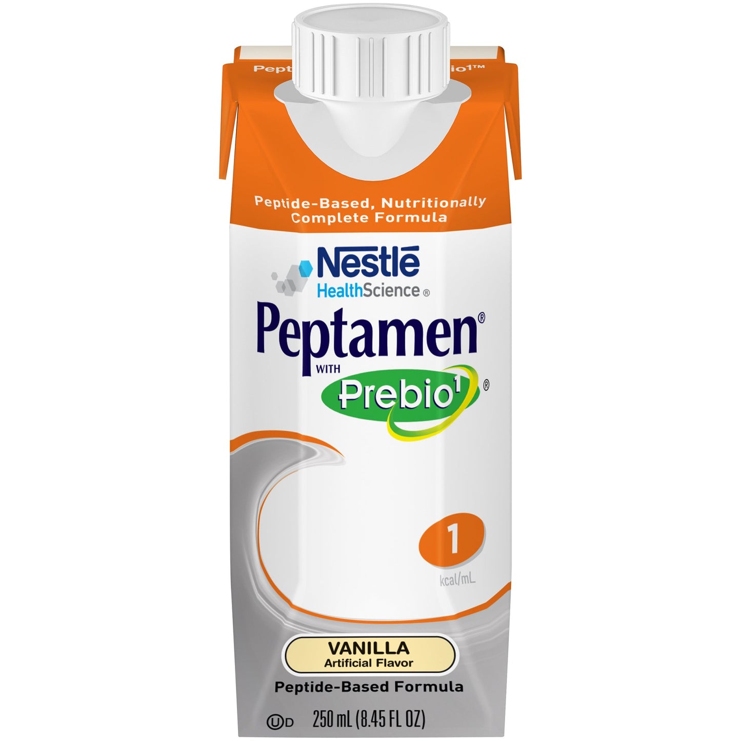 Peptamen with Prebio 1™ Vanilla Peptide-Based Formula, 250 mL Carton