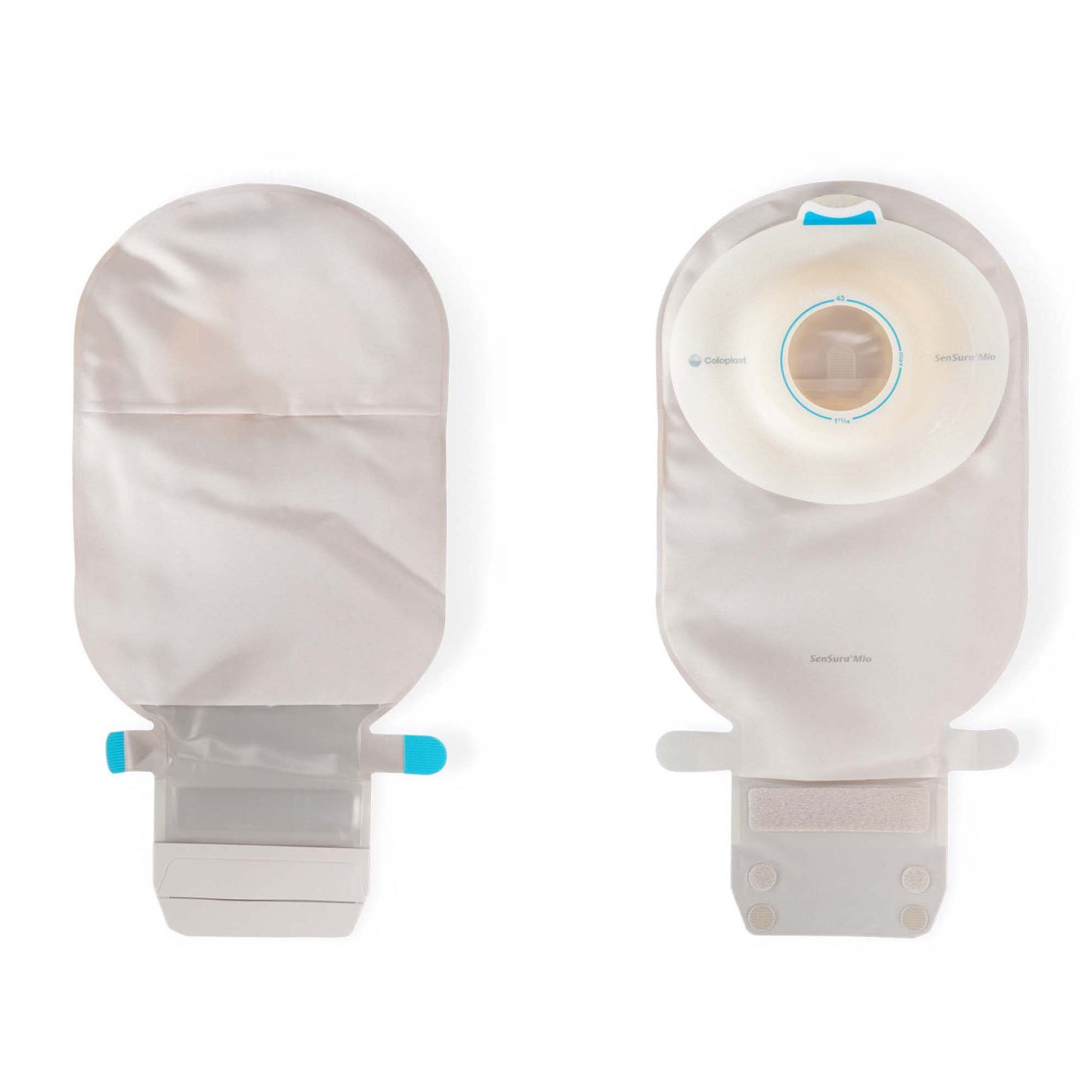 SenSura Mio Convex Deep 1-Piece Opaque Ostomy Pouch, 38mm Stoma