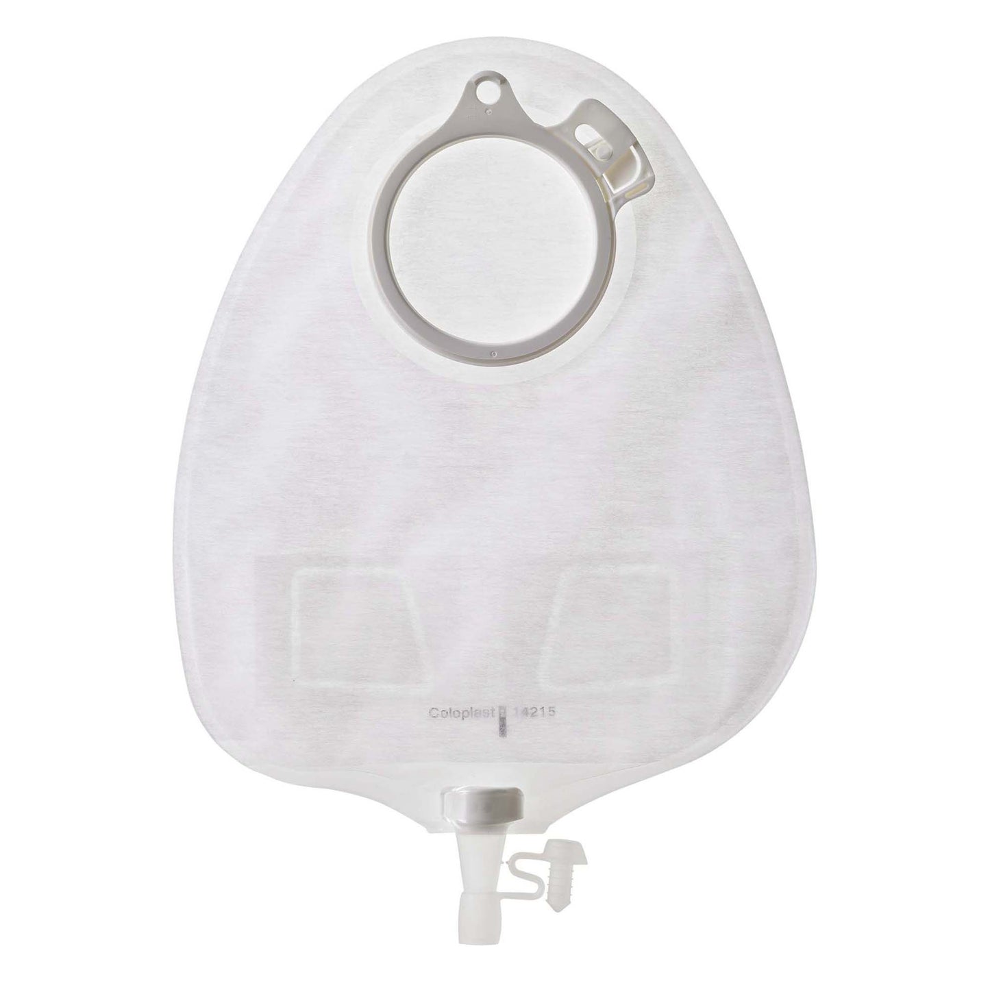 Assura Original 2-Piece Transparent Urostomy Pouch, Green Match