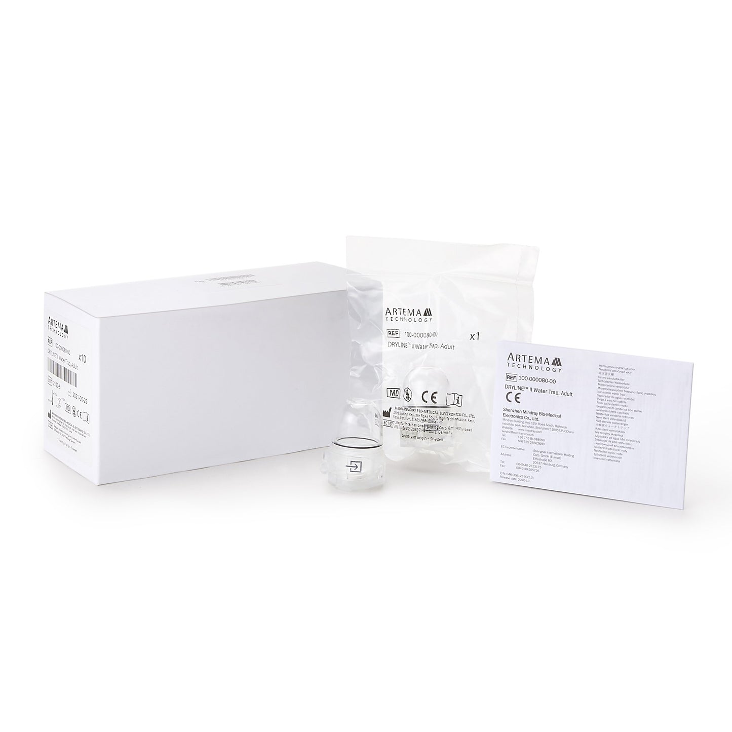 Multi-Gas Water Trap Dryline II ePM 10, ePM 12, Passport 8, Passport 12, Passport 12m, Passport 17 and T1 monitors