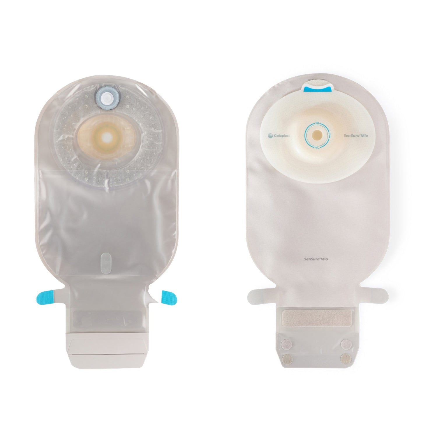 SenSura Mio Convex Light 1-Piece Transparent Ostomy Pouch, 10 – 23 mm Stomas
