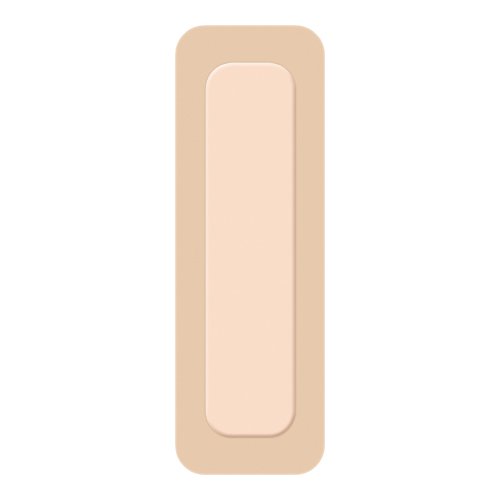 Aquacel Silicone Adhesive with Border Silicone Foam Dressing, 4 x 12 Inch