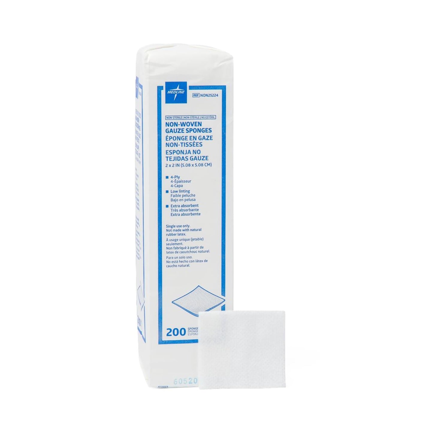 Avant Gauze Nonwoven Sponge, 2 x 2 Inch, 4-Ply