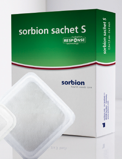 Cutimed Sorbion Sachet S Gelling Fiber Wound Dressing, 8 x 8 inch