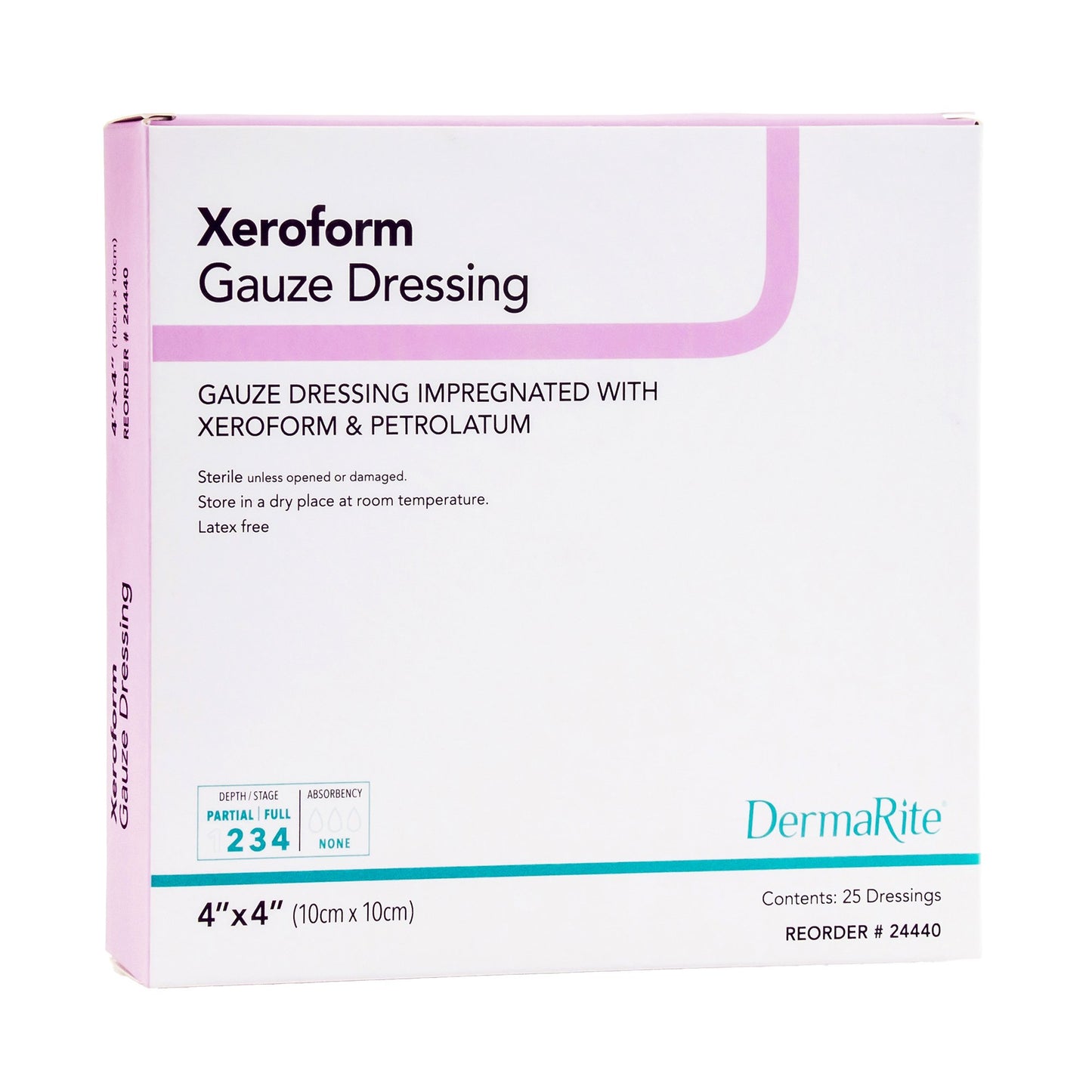 Xeroform™ Petrolatum Impregnated Dressing, 4 x 4 Inch