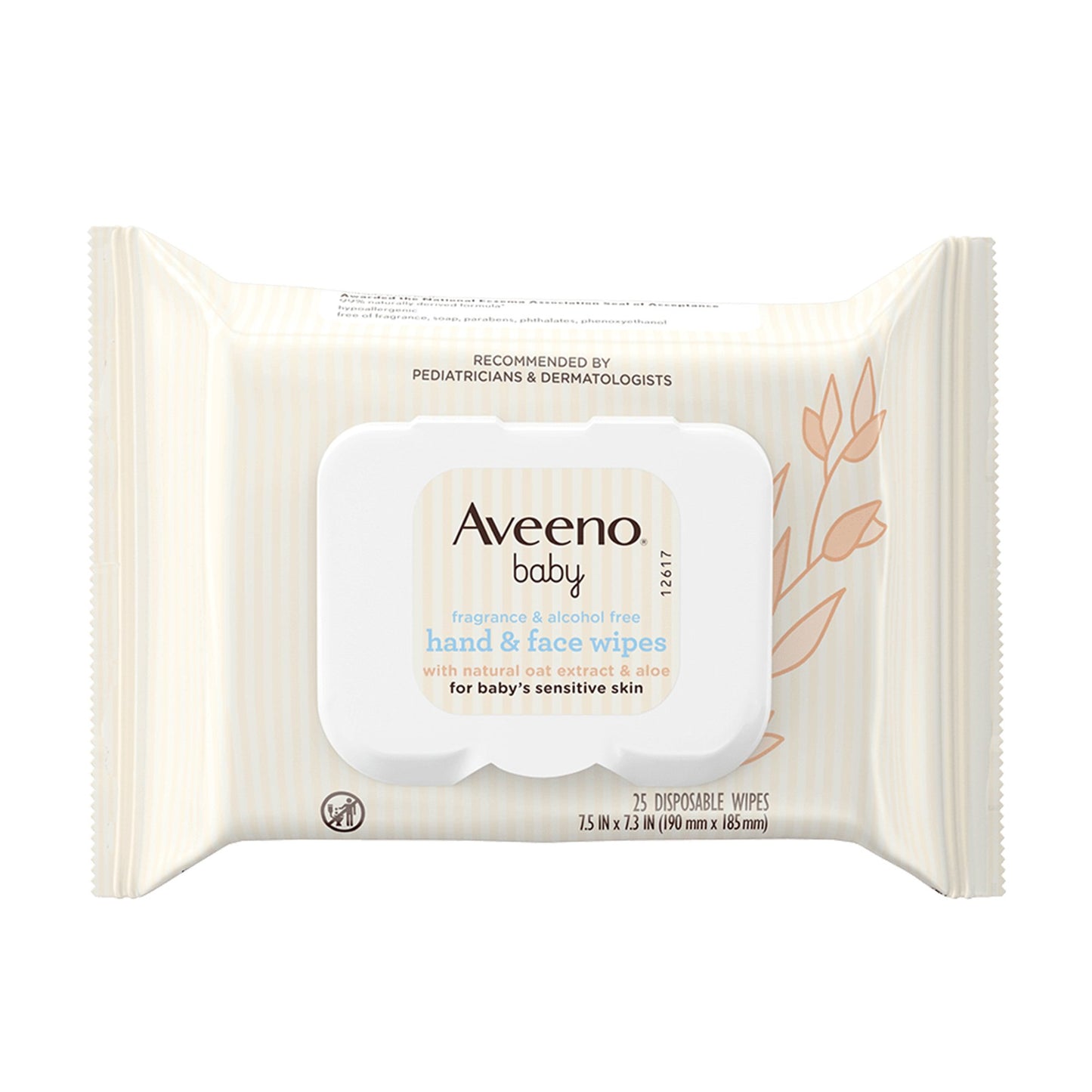 Aveeno Baby Hand and Face Wipes Fragrance Free