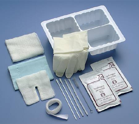 Busse Tracheostomy Care Kit with Hydrogen Peroxide