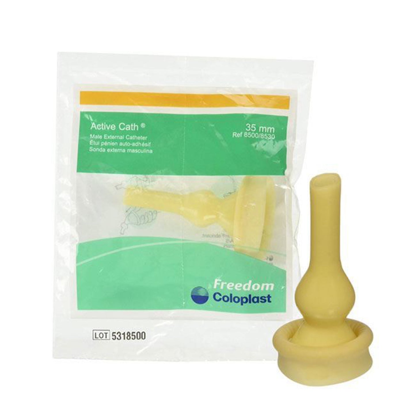 Active Cath Male External Catheter, Large, 31mm Diameter