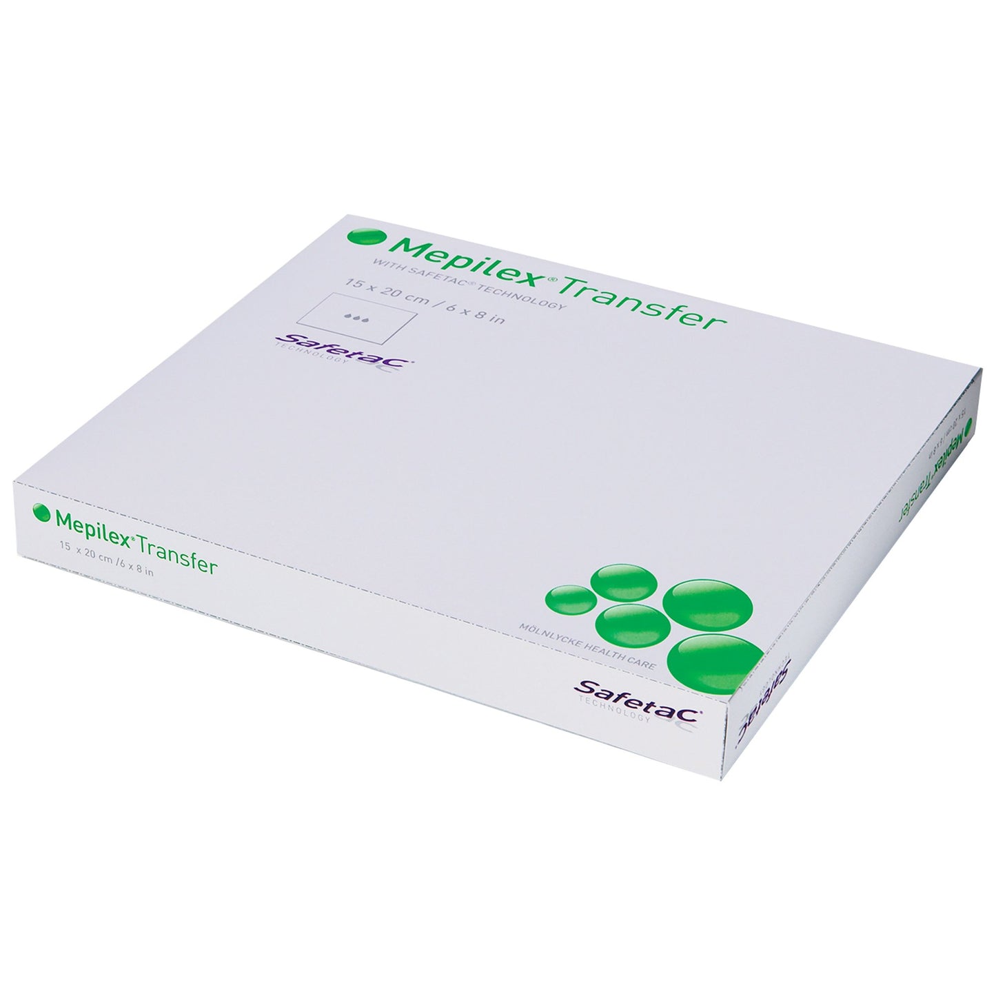 Mepilex Transfer Thin Foam Dressing, 6 x 8 Inch