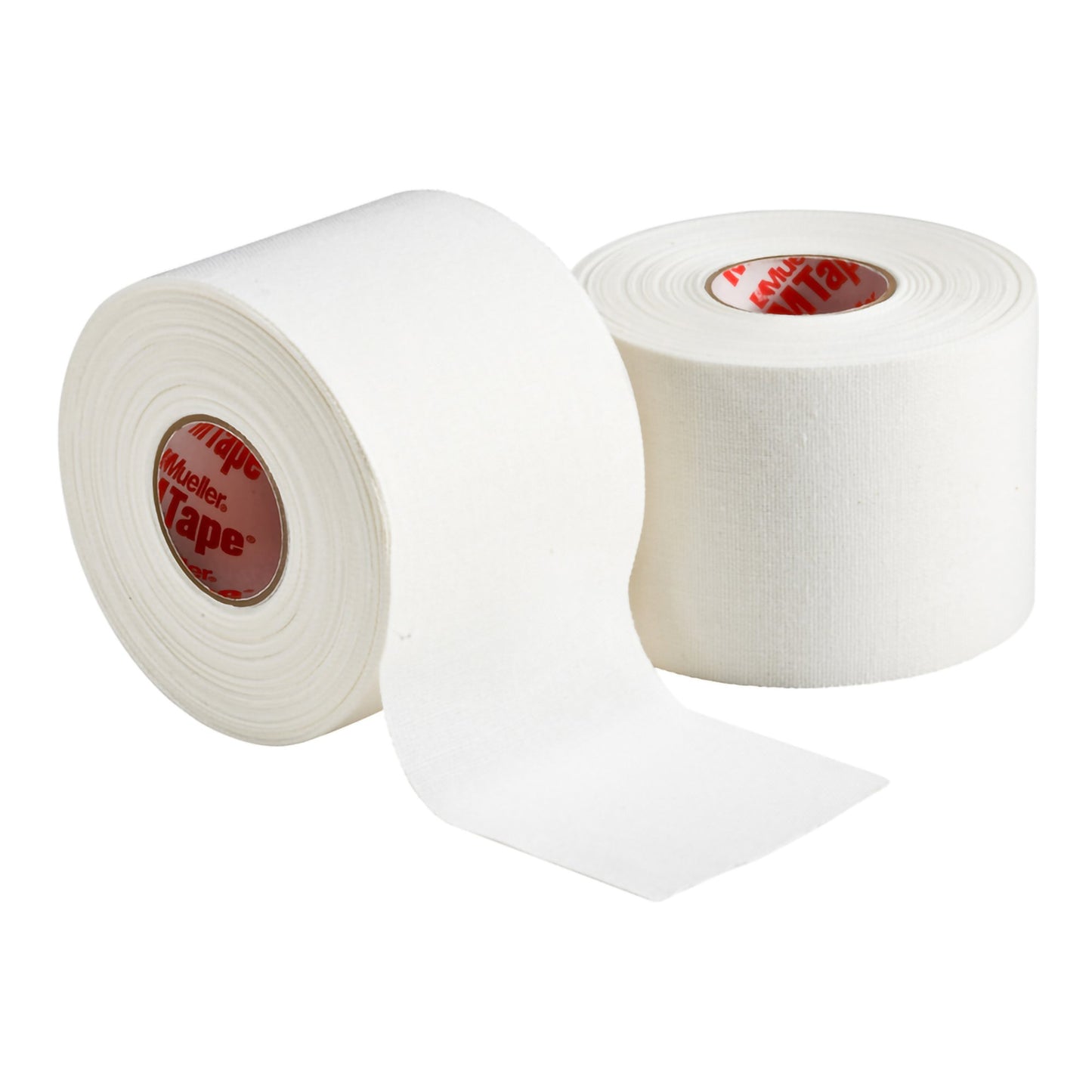 Athletic Tape Mueller Mtape White 2 Inch X 15 Yard Cotton / Zinc Oxide NonSterile