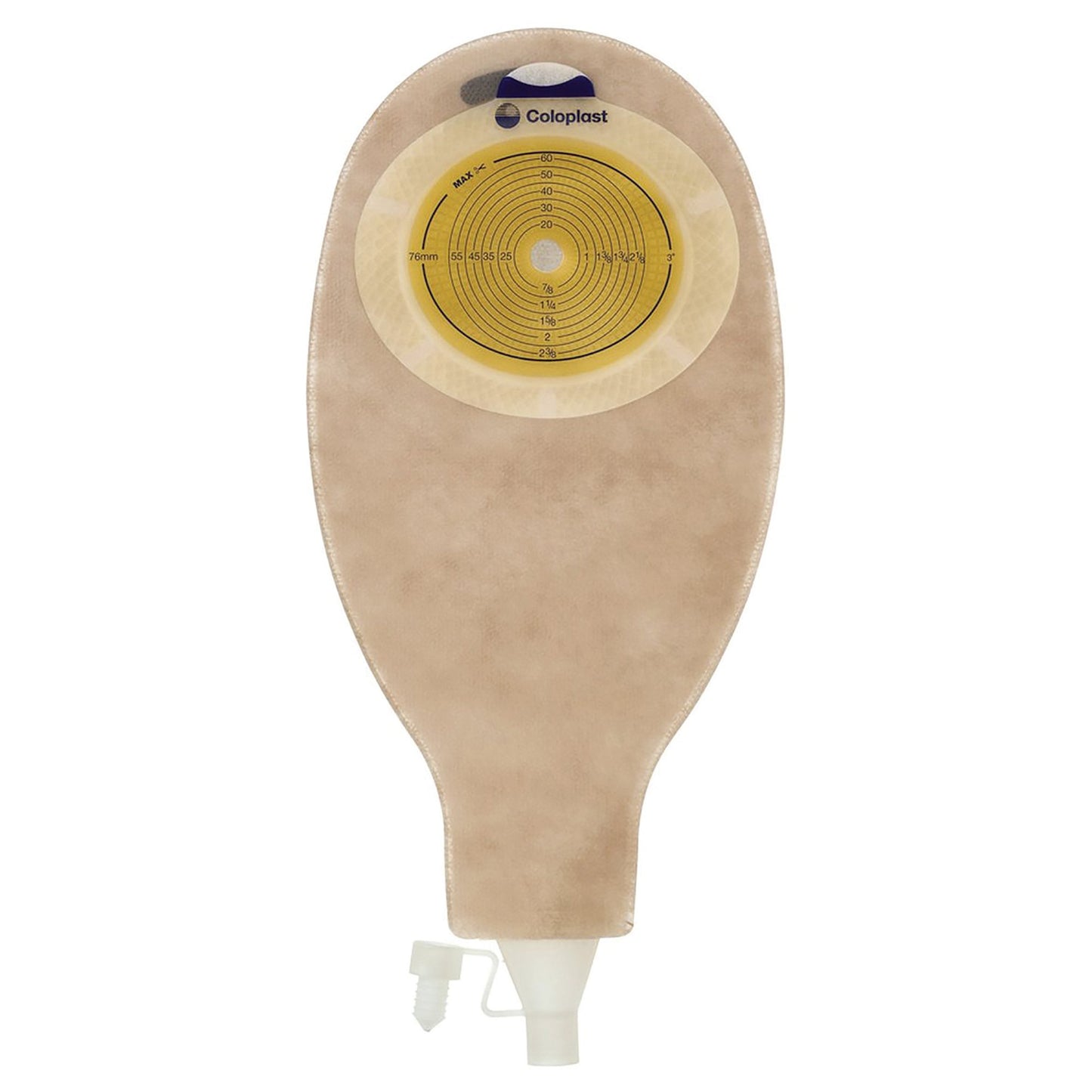 SenSura Flat 1-Piece Opaque Ostomy Pouch, 10 – 76mm Stomas