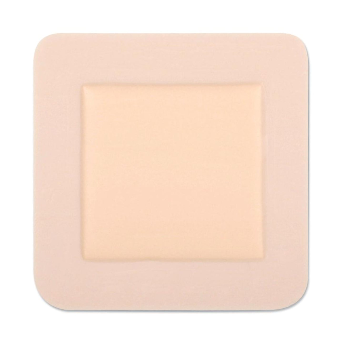 Optifoam Adhesive with Border Foam Dressing, 6 x 6 Inch