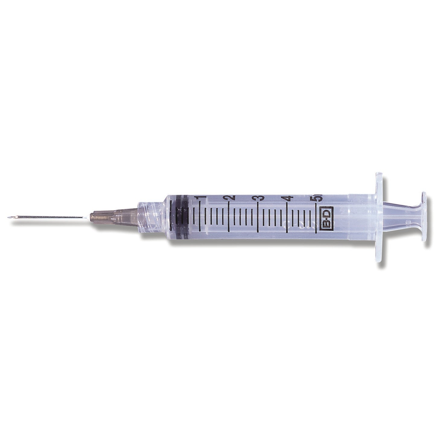 PrecisionGlide™ 5 mL Syringe w/ Hypodermic Needle, 21 Gauge, 1" Needle Length