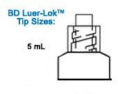 BD™ Luer-Lok™ General Purpose Syringe, 5 mL