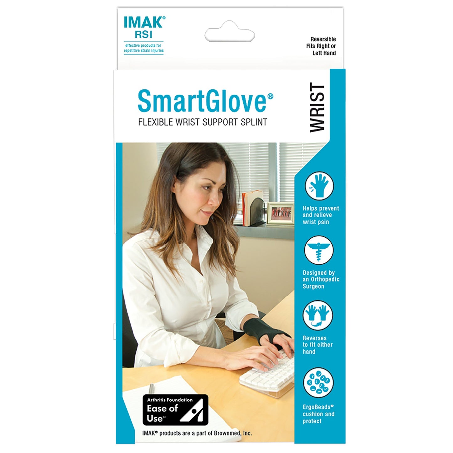 IMAK SmartGlove Wrist Splint, Small