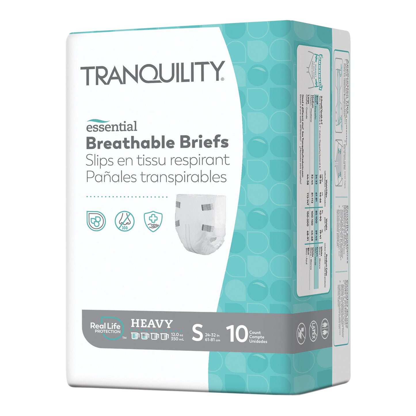 Tranquility Essential Heavy Incontinence Brief, Small