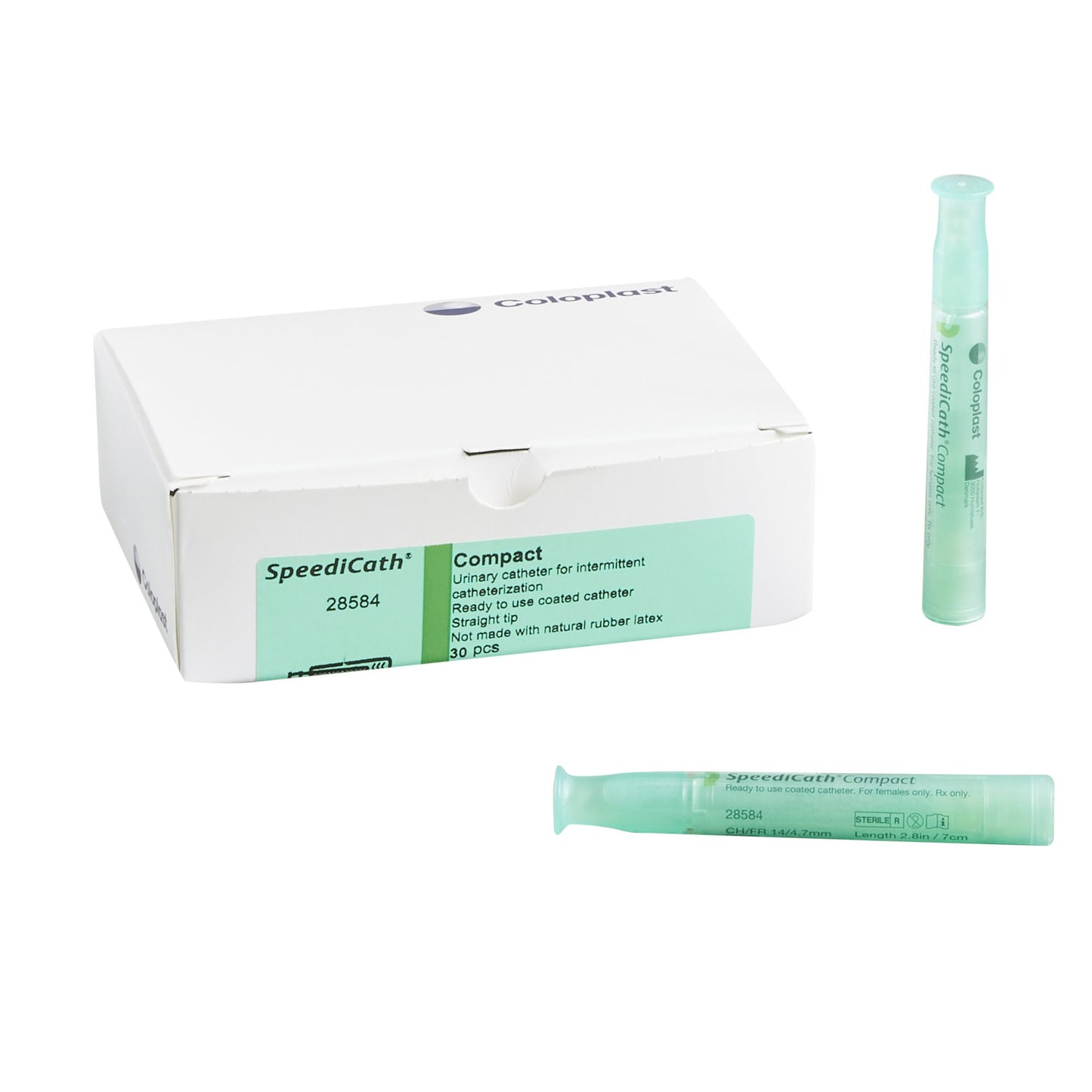 SpeediCath Compact Female Urethral Catheter, 14 Fr.