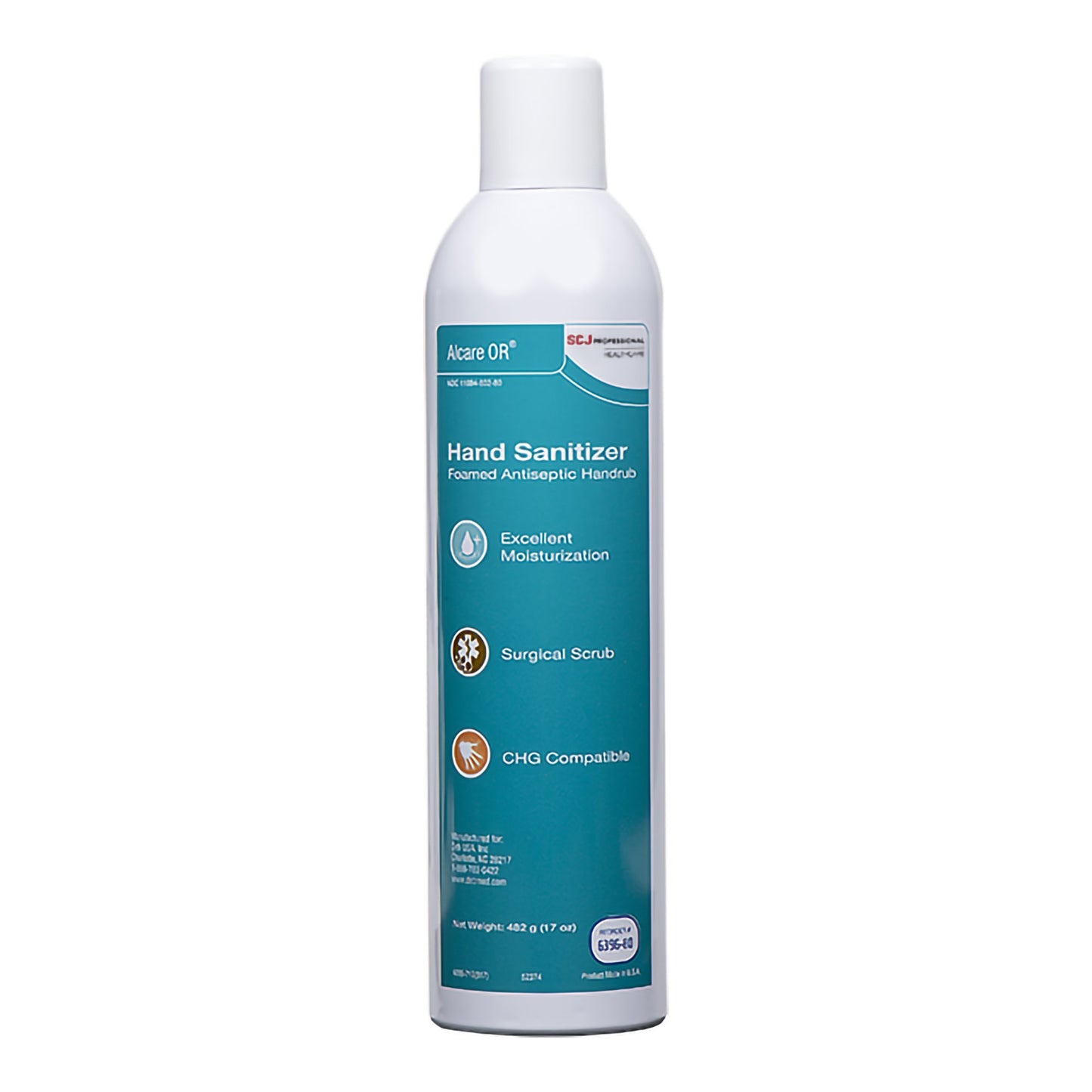 Alcare OR Ethyl Alcohol Foamed Antiseptic Handrub, Aerosol Can