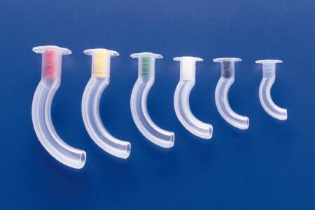 Teleflex Medical Oropharyngeal Airway, Size 4, 90 mm Length, ISO 9