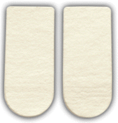 Hapad Heel Wedge, -Inch Length