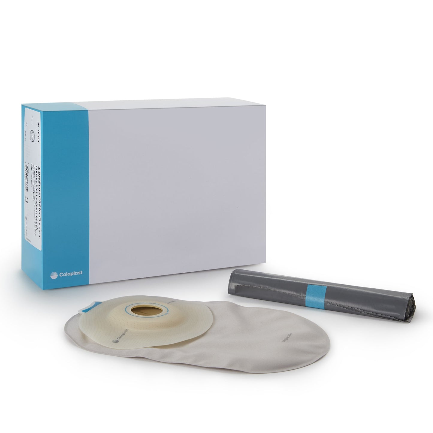 SenSura Mio Convex Light 1-Piece Closed End Opaque Ostomy Pouch, 25mm Stoma