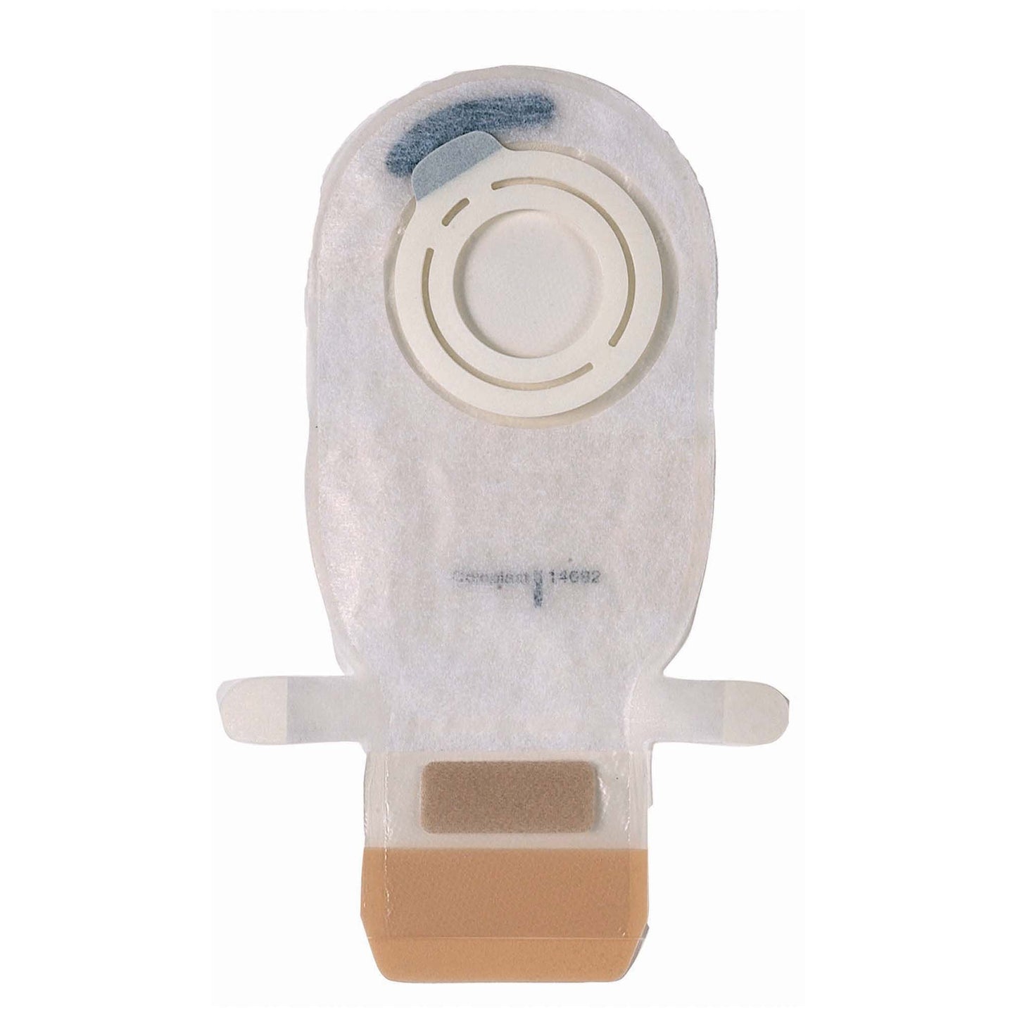 Assura ColoKids™ Teddy Bear Design Colostomy Pouch, Orange Match