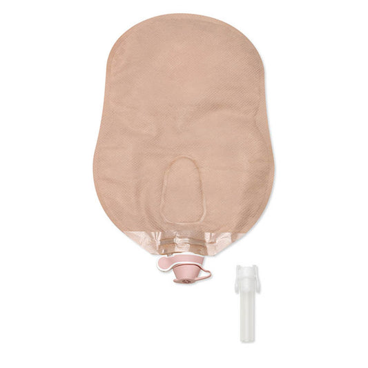 Urostomy Pouch Premier™ One-Piece System 9 Inch Length Flat, Pre-Cut Drainable