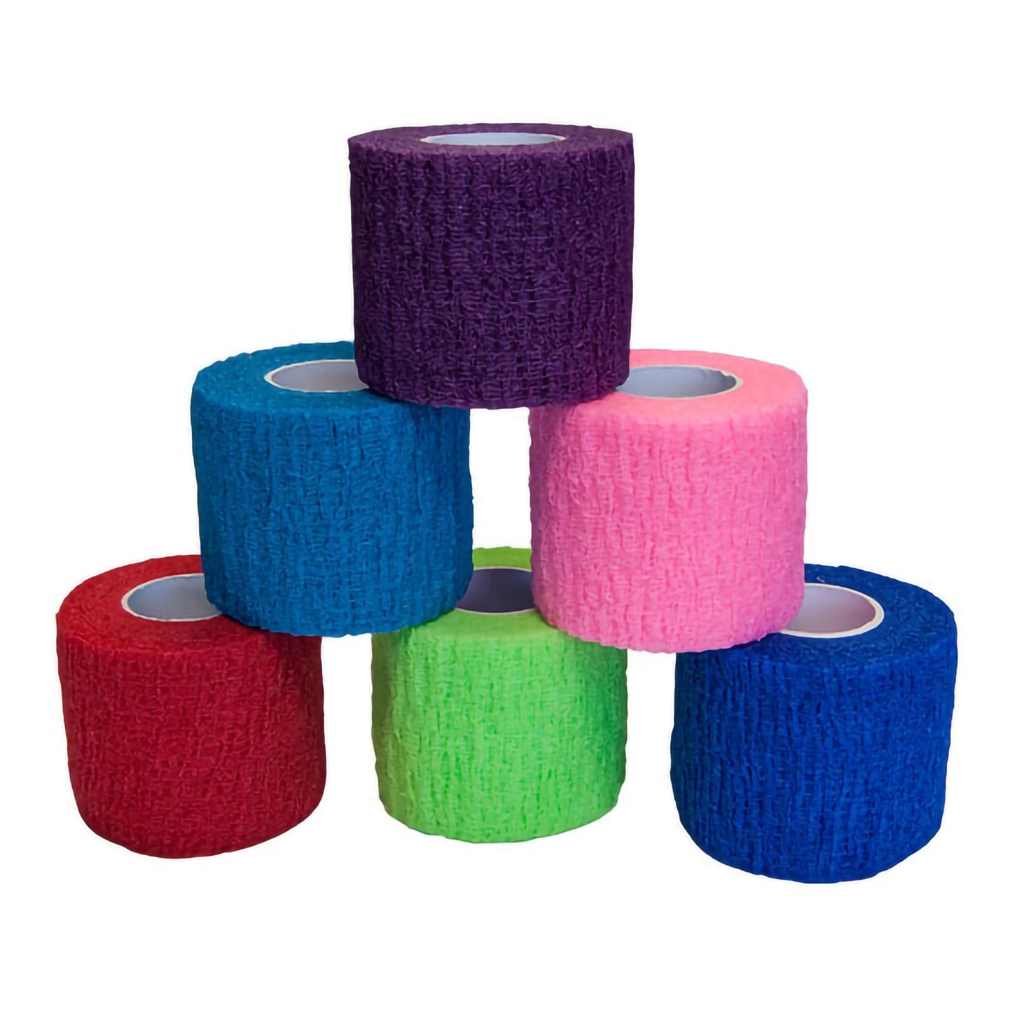 Cohesive Bandage PremierPro™ 2 Inch X 5 Yard Self-adherent Closure Assorted Colors NonSterile Standard Compression