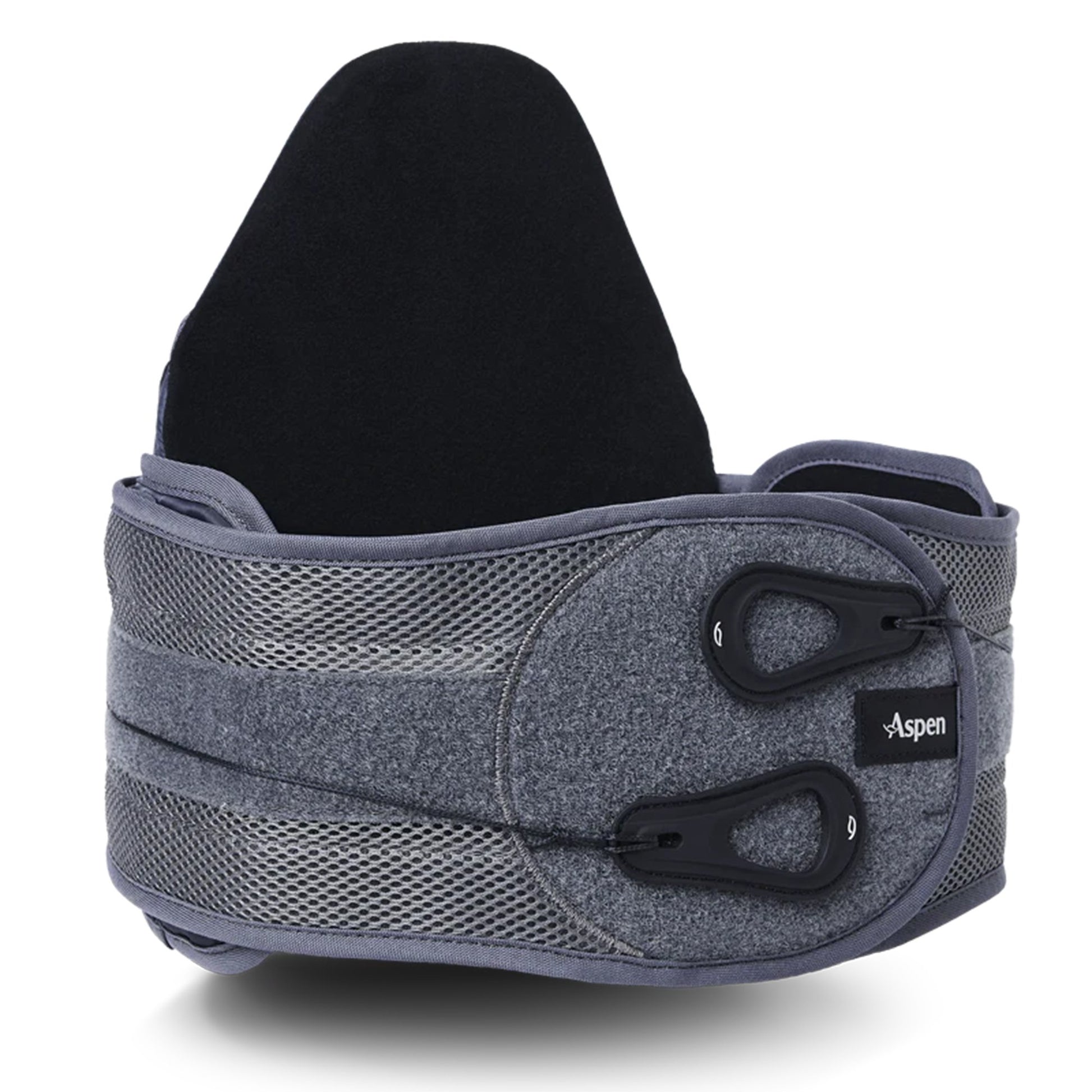 Lower Spine Brace Aspen FLX 637 LSO One Size Fits Most Hook and Loop Closure 28 Inch to 54 Inch Circumference Adult