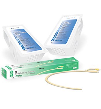 dynarex Foley Catheter, 22 Fr., 30 cc