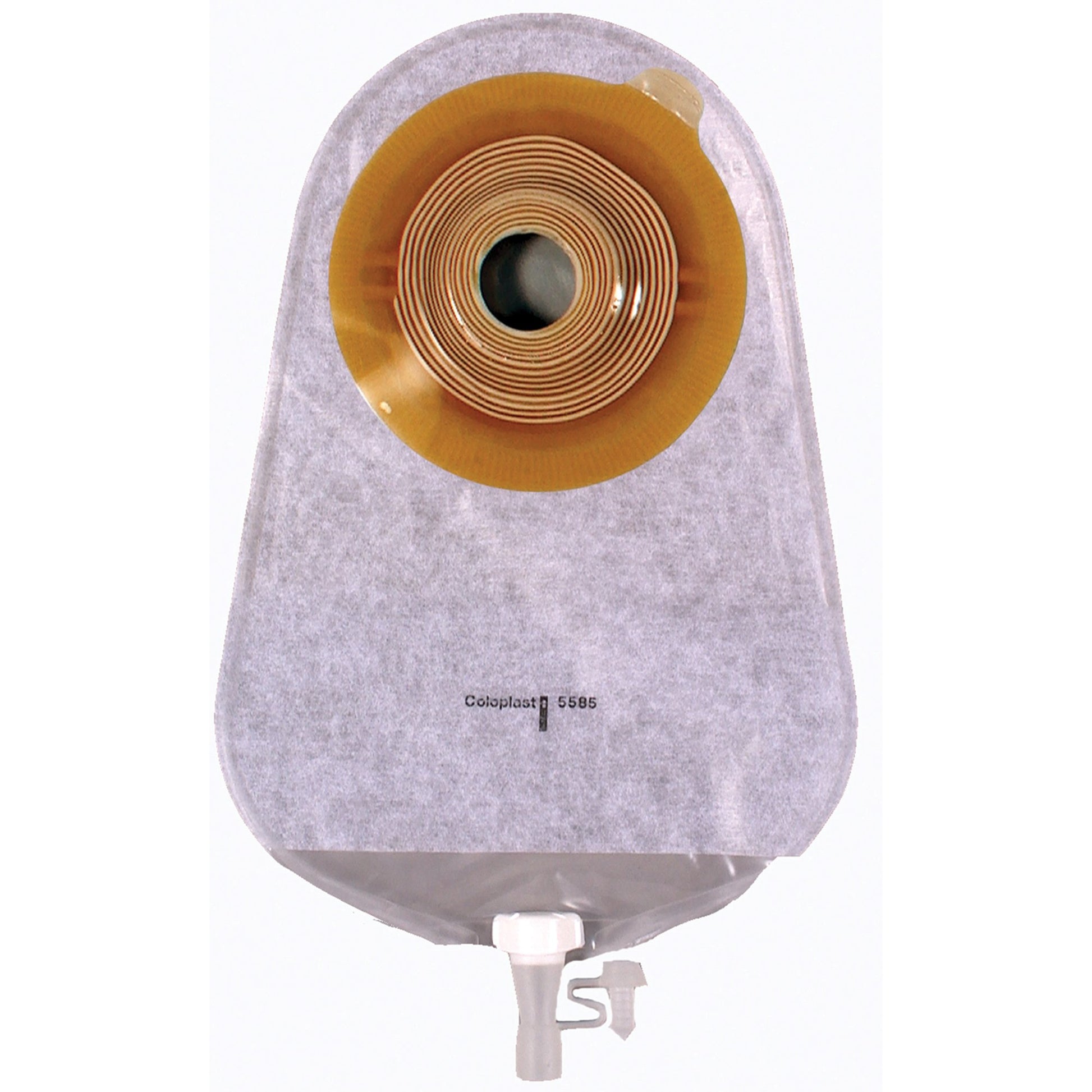 Assura Deep Convex 1-Piece Transparent Urostomy Pouch, 25mm Stoma