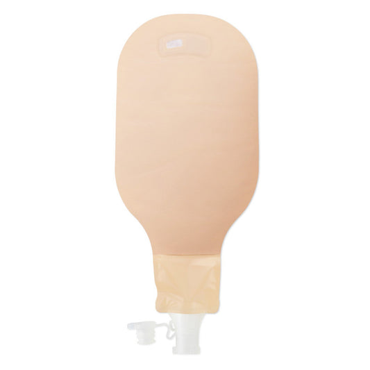 Ostomy Pouch High Output One-Piece System Soft Convex, Trim to Fit Up to 1 Inch Stoma Drainable