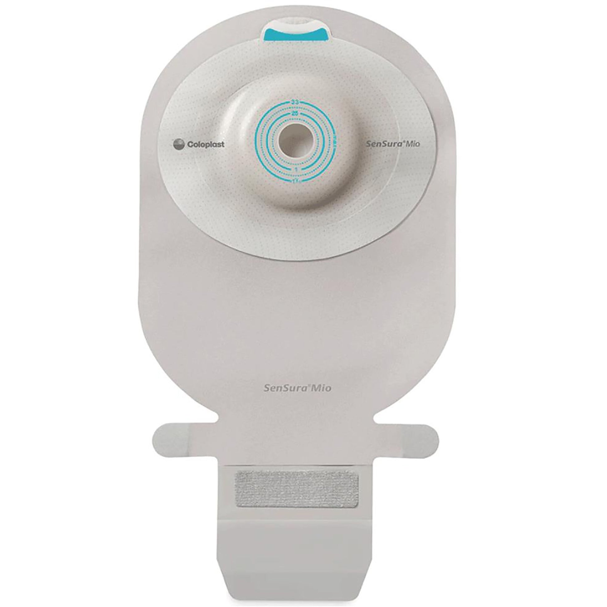 SenSura Mio Convex Deep 1-Piece Transparent Ostomy Pouch, 31mm Stoma