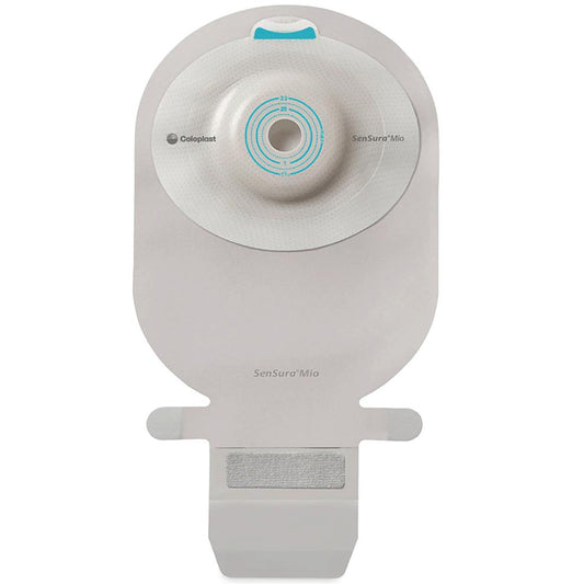 SenSura Mio Convex Deep 1-Piece Transparent Ostomy Pouch, 31mm Stoma