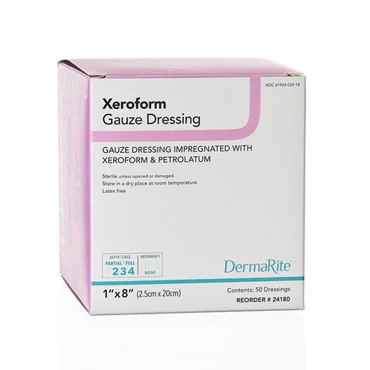 Xeroform™ Petrolatum Impregnated Dressing, 1 x 8 Inch