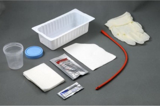 AMSure Intermittent Catheter Tray Without Latex Balloon