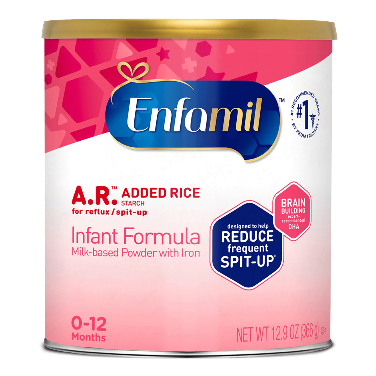 Infant Formula Enfamil A.R.™ Unflavored 12.9 oz. Can Powder Added Rice ...