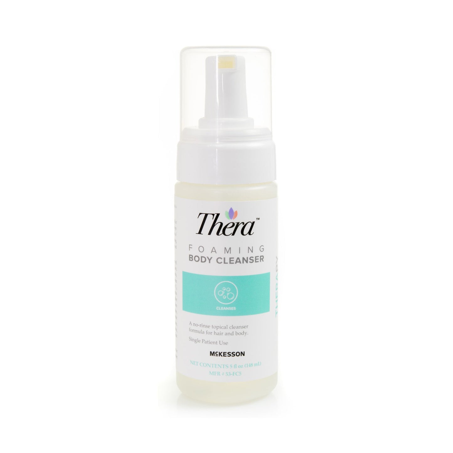 McKesson Thera Foaming Body Cleanser, 5-ounce Pump Bottle
