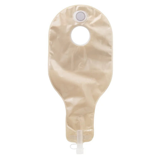 Sur-Fit Natura Opaque Filtered Colostomy Pouch, 14 Inch Length, 2 Inch Flange