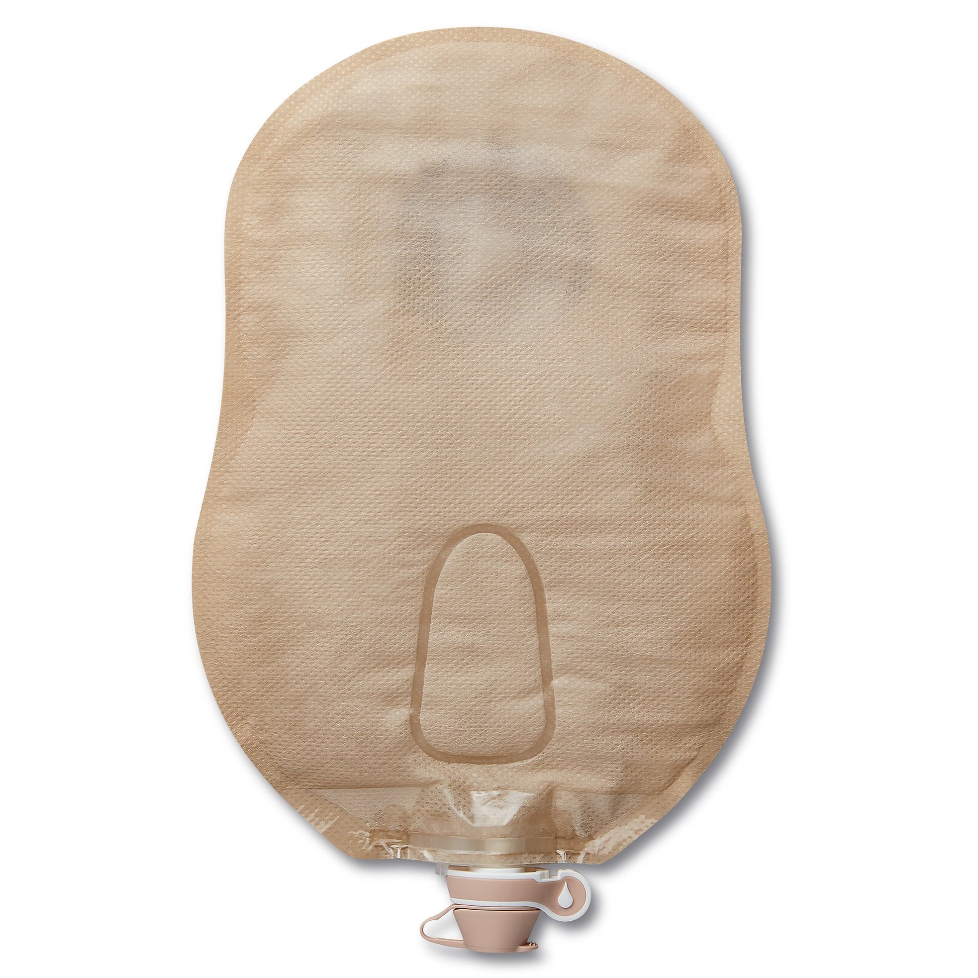 Urostomy Pouch Premier™ One-Piece System 9 Inch Length Convex, Pre-Cut 1-1/2 Inch Stoma Drainable
