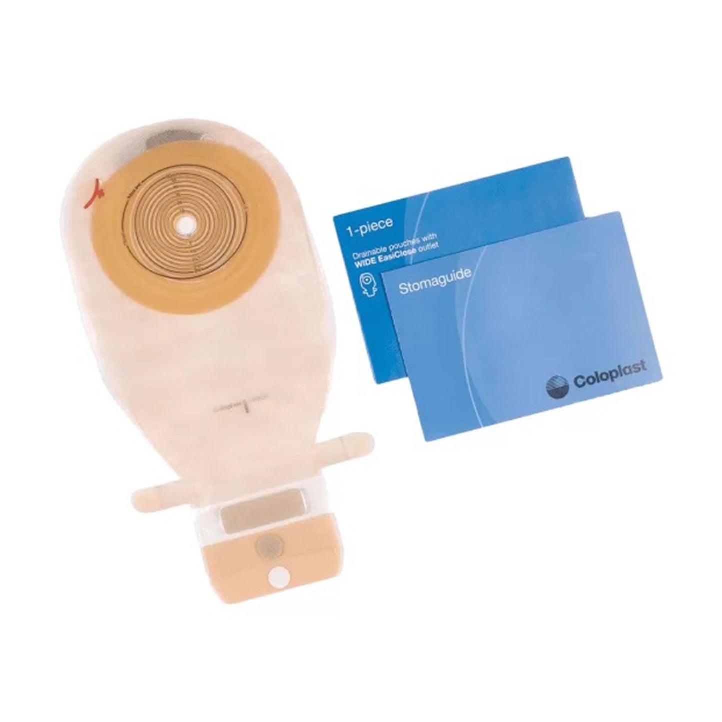 Assura One-Piece Transparent Colostomy Pouch, 10 – 76 mm Stomas
