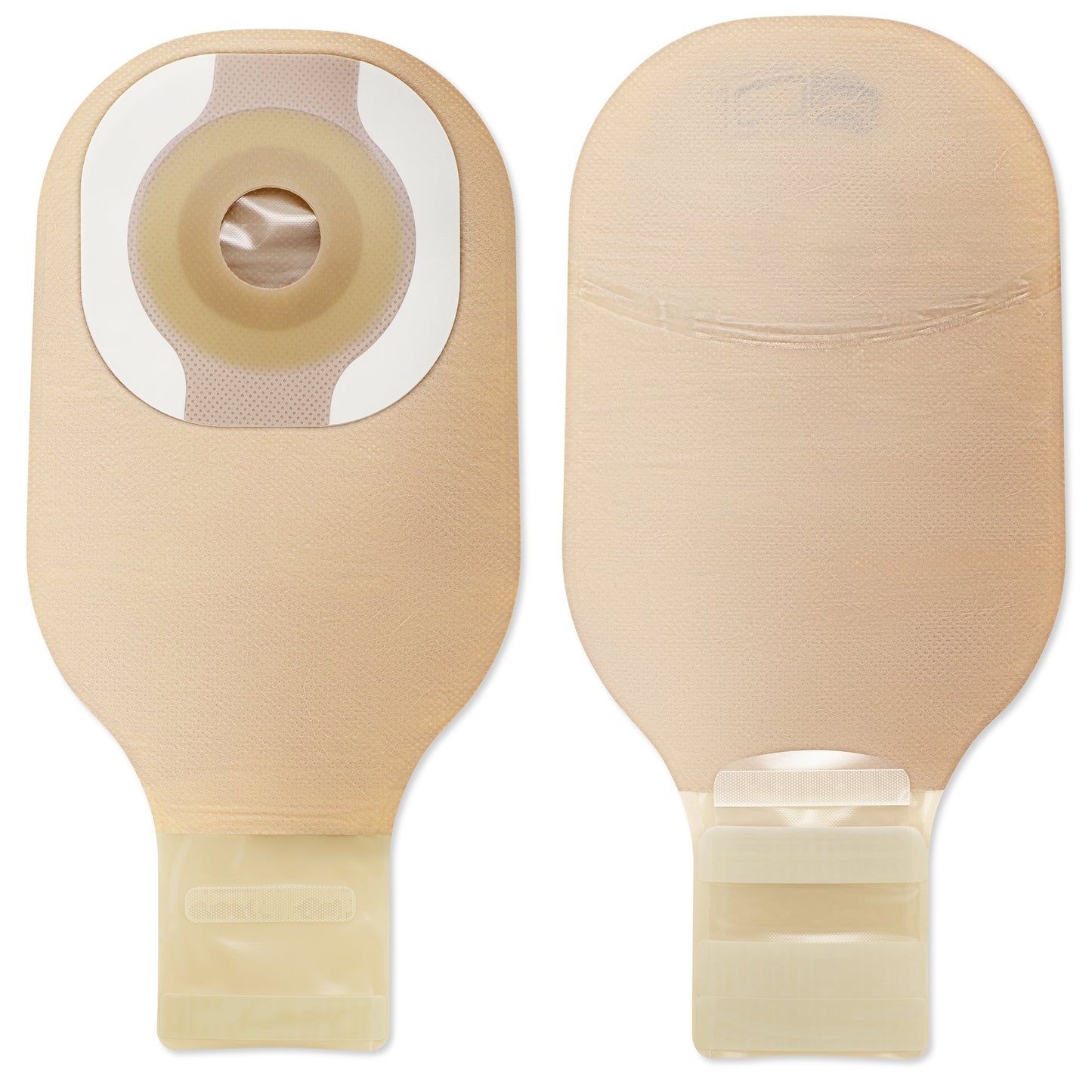 Premier™ 8990 One-Piece Beige Filtered Ostomy Pouch, Pre-cut to Fit 19 mm Stomas