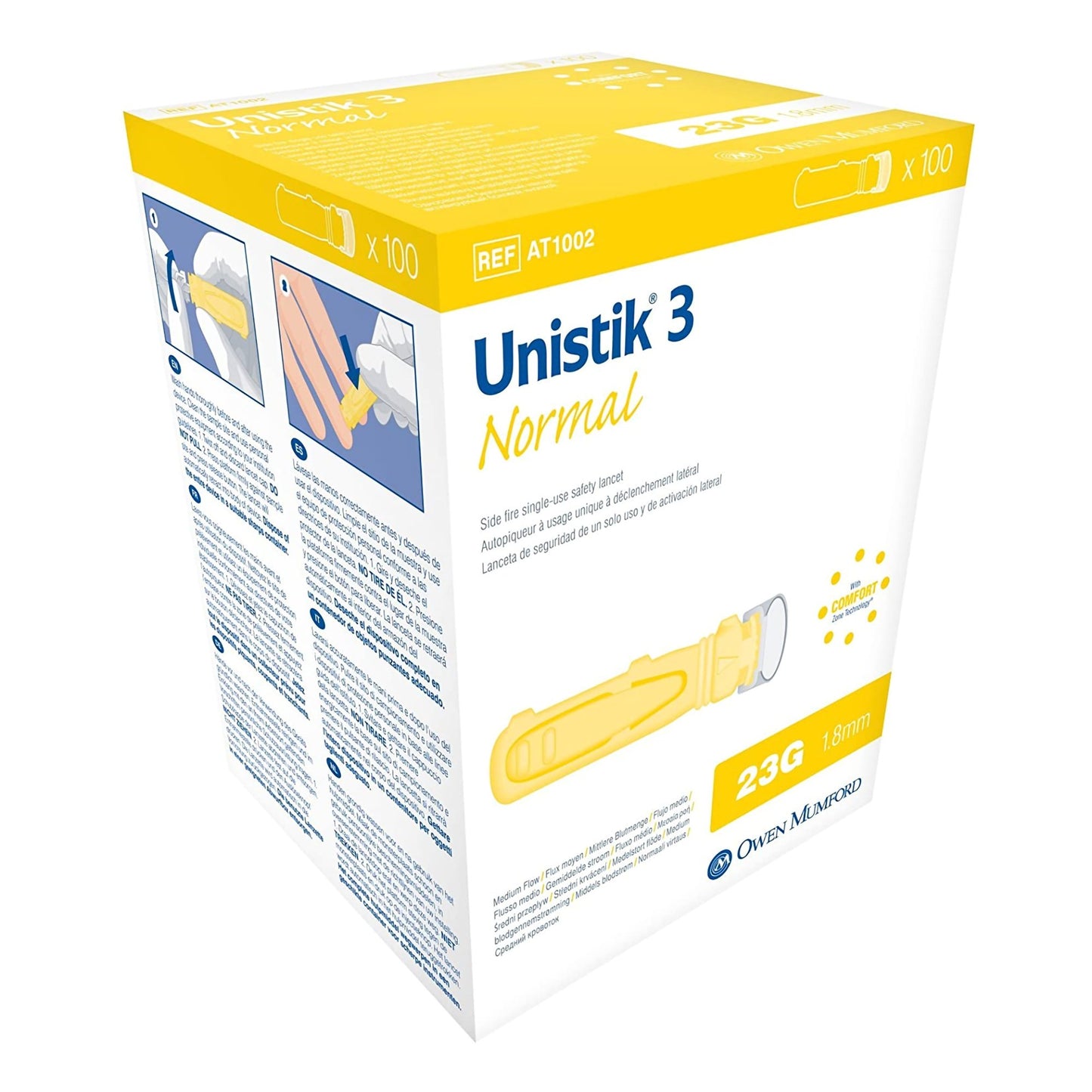 Unistik 3 Normal Safety Lancet