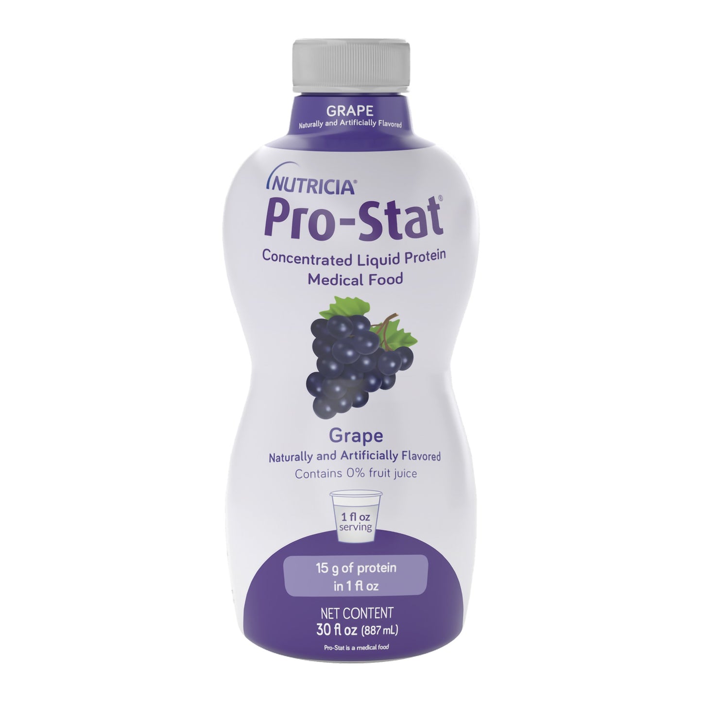 Pro-Stat Grape Complete Liquid Protein Medical Food, 30-ounce Bottle