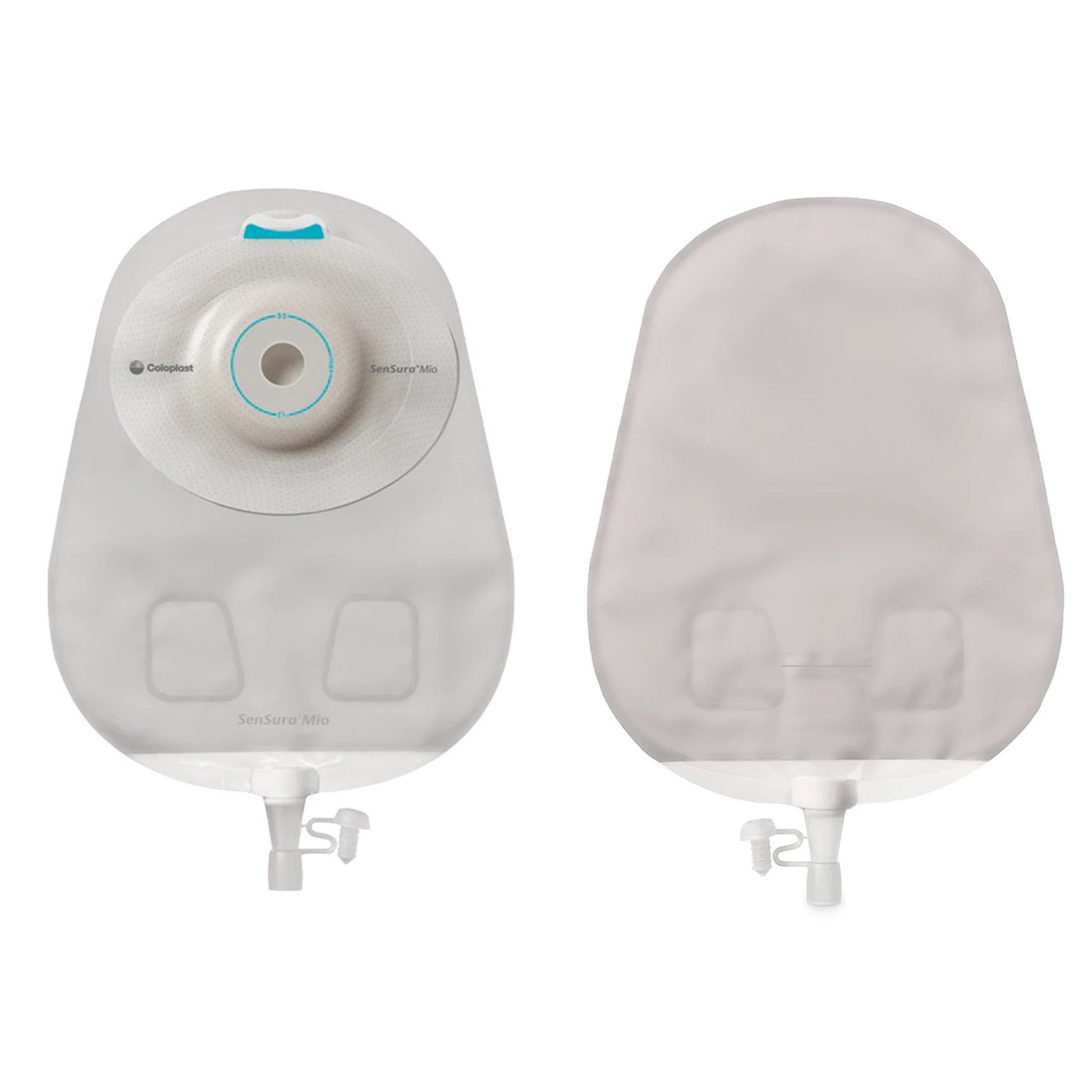 SenSura Mio Convex Deep 1-Piece Transparent Urostomy Pouch, 10 – 43 mm Stomas
