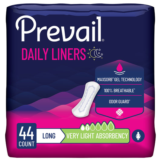 Prevail Daily Bladder Control Pad, Very Light, Long Length