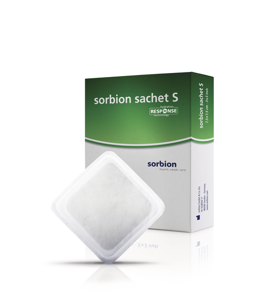 Cutimed Sorbion Sachet S Gelling Fiber Wound Dressing, 3 x 3 Inch