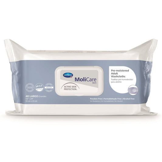MoliCare Scented Skin Personal Cleansing Wipe, Soft Pack
